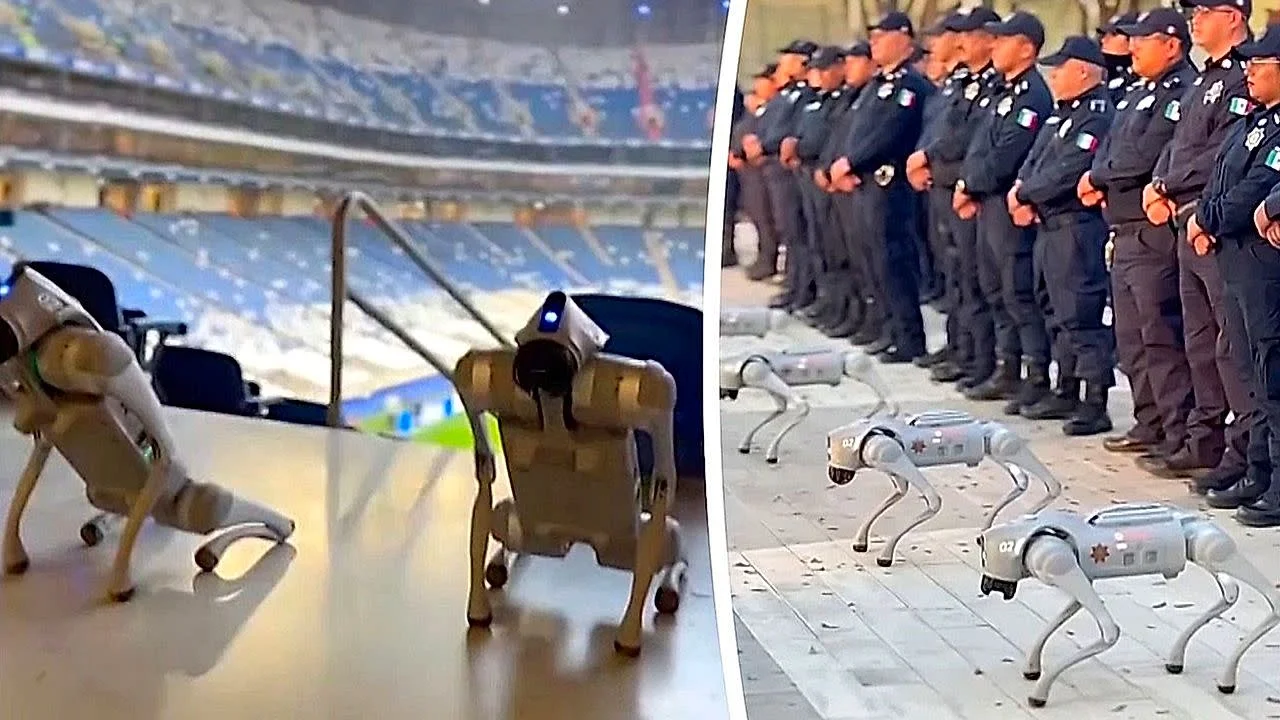 Mexico unveils robot police dogs ahead of 2026 FIFA World Cup