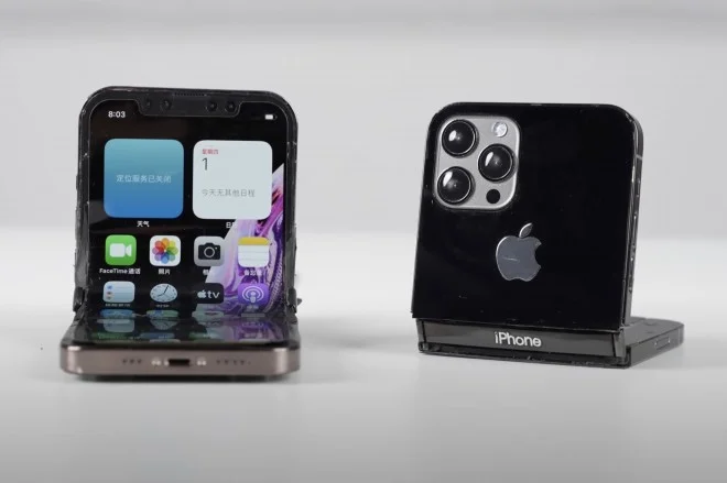 Foldable iPhone DIY project from 2022 (Tech Aesthetics)