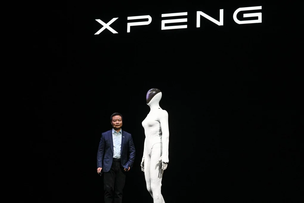 The big reveal: Xpeng founder unzips humanoid robot to prove it's not human | South China Morning Post