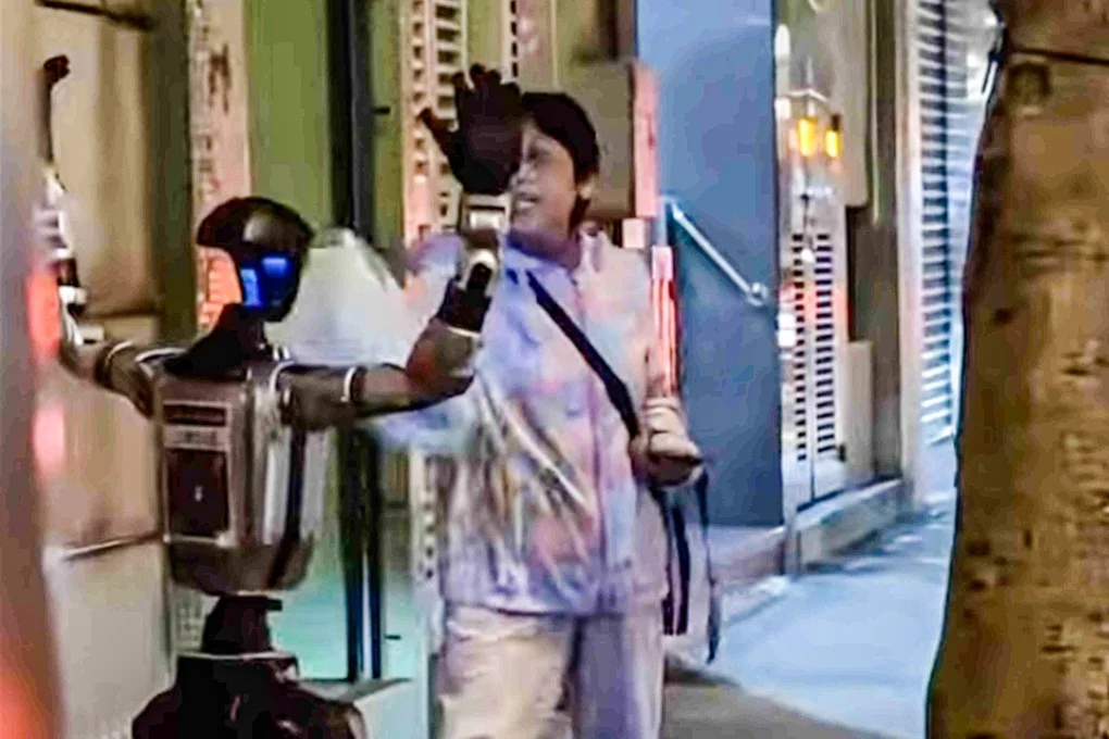 Robot 'arrested' after elderly woman startled and sent to hospital in Macau  | South China Morning Post