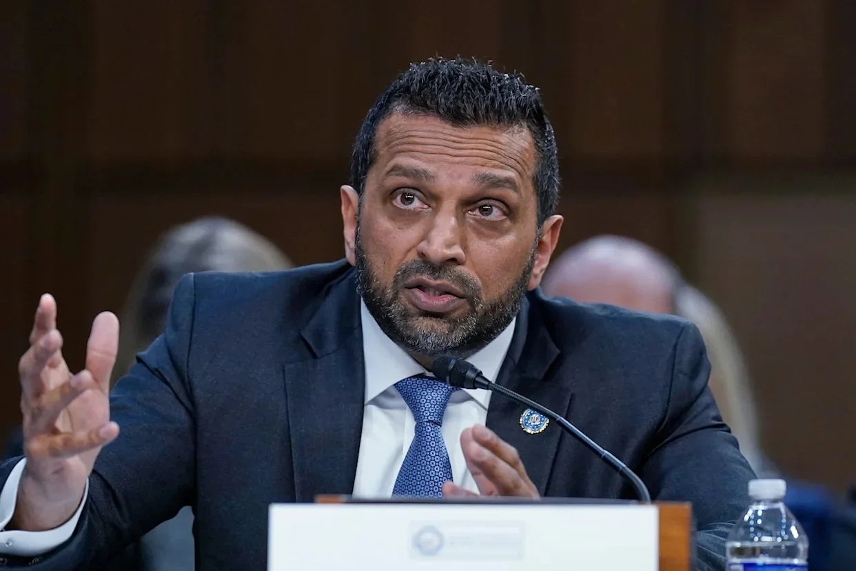 Your location is being tracked by the FBI, and Patel just confirmed it