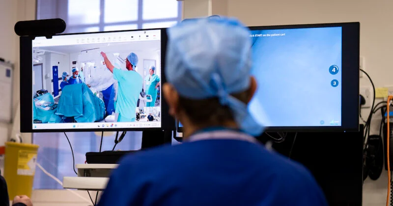 Gibraltar patient in 'milestone' first remote robotic surgery