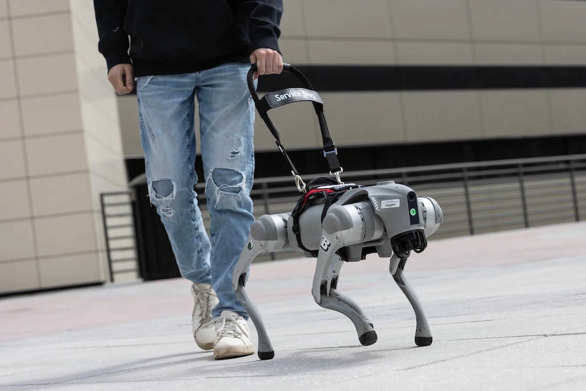 These AI-powered guide dogs don't just lead – they talk - Binghamton News